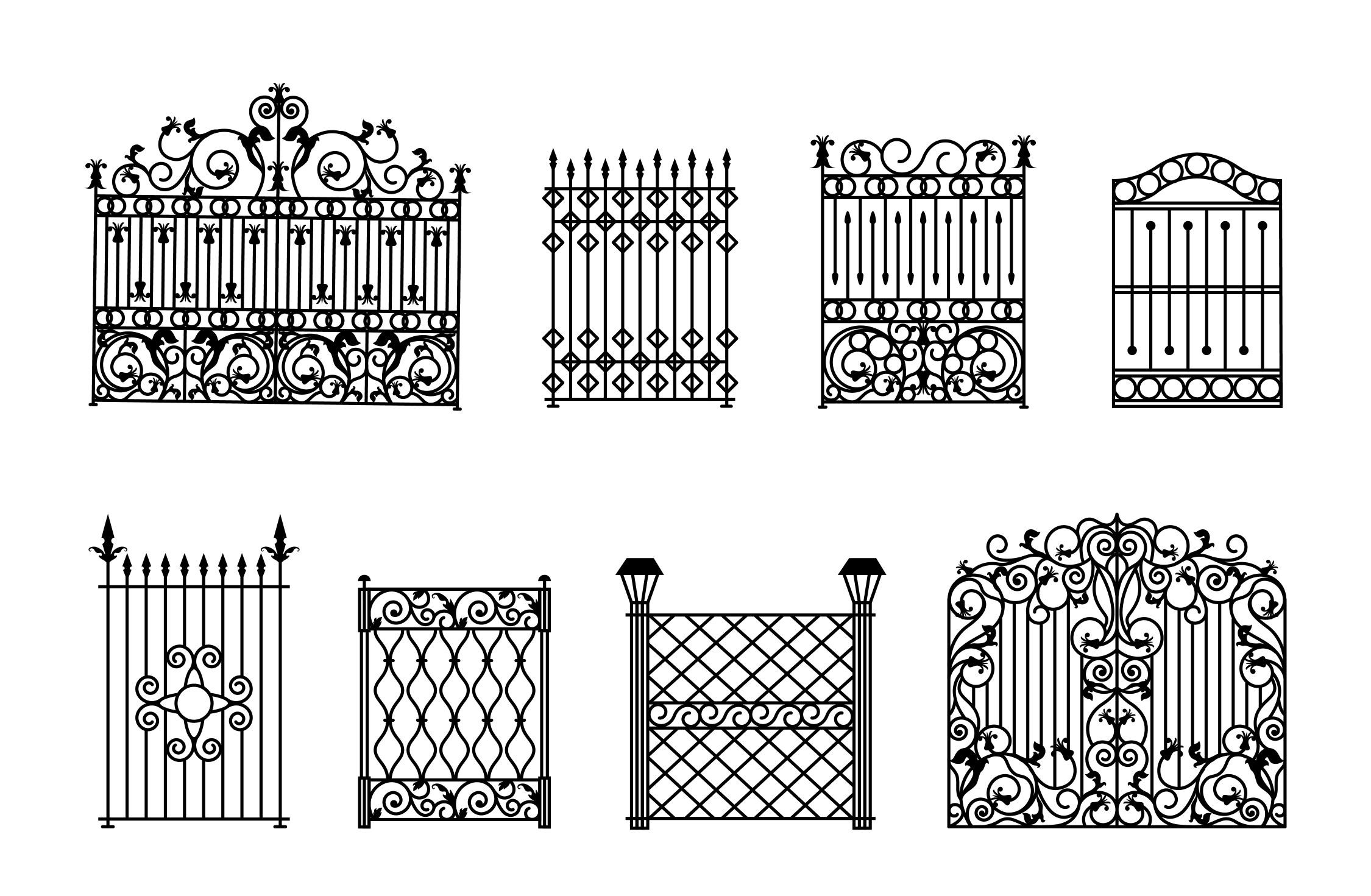 بوابات ومعادن زخرفية